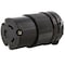 Ac Works Locking Connector, L6-20R, 20 A, 250V AC, Single Phase, Black ASL620R-BK - alternate 1